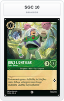 Graded - Buzz Lightyear - Space Ranger — SGC 10 graded overlay