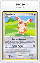 Graded - Spinda — SGC 10 graded overlay