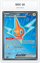 Graded - Rotom ex - 111/094 — SGC 10 graded overlay