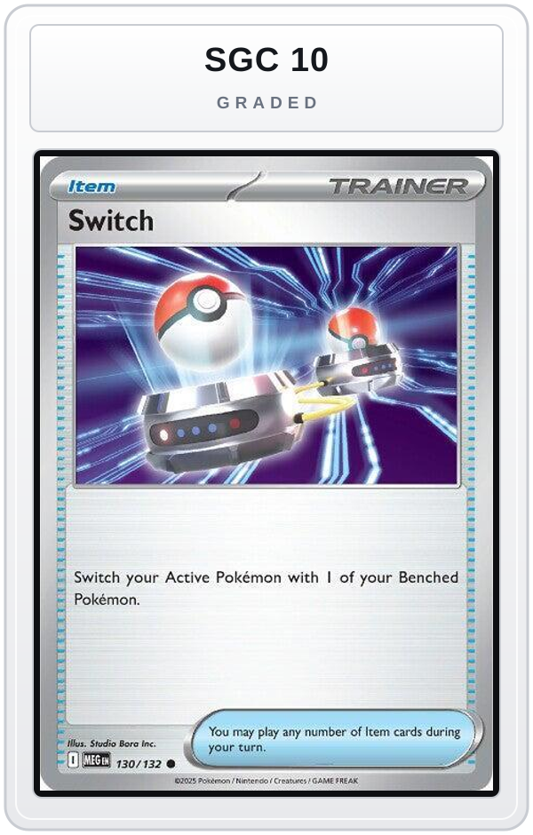 Graded - Switch — SGC 10 graded overlay
