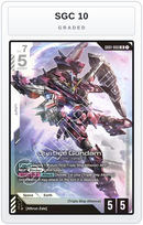 Graded - Justice Gundam — SGC 10 graded overlay