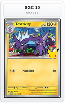 Graded - Toxtricity - 059/128 — SGC 10 graded overlay