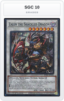 Graded - Zalen the Shackled Dragon — SGC 10 graded overlay