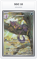 Graded - Liepard - 137/086 — SGC 10 graded overlay
