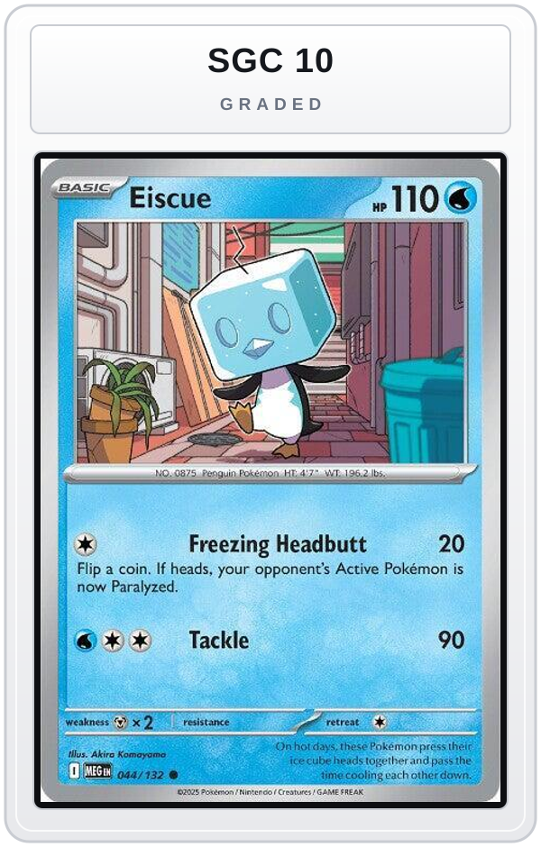 Graded - Eiscue — SGC 10 graded overlay