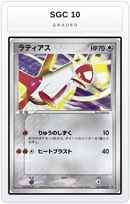 Graded - Latias - 061/PCG-P — SGC 10 graded overlay