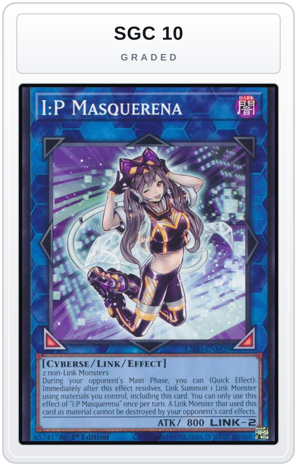 Graded - I:P Masquerena — SGC 10 graded overlay