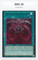Graded - Ritual of the Matador — SGC 10 graded overlay