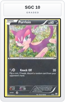Graded - Purrloin - 9/12 — SGC 10 graded overlay