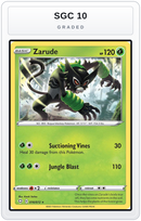 Graded - Zarude — SGC 10 graded overlay