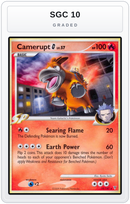 Graded - Camerupt G — SGC 10 graded overlay