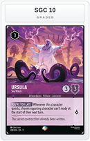 Graded - Ursula - Sea Witch (Epic) — SGC 10 graded overlay