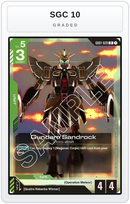 Graded - Gundam Sandrock — SGC 10 graded overlay
