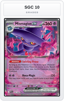 Graded - Mismagius ex - 036/094 — SGC 10 graded overlay