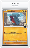 Graded - Cynthia's Gible — SGC 10 graded overlay