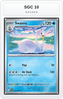 Graded - Swanna — SGC 10 graded overlay