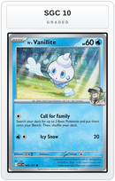 Graded - N's Vanillite — SGC 10 graded overlay