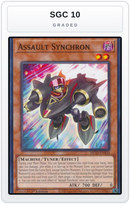 Graded - Assault Synchron — SGC 10 graded overlay