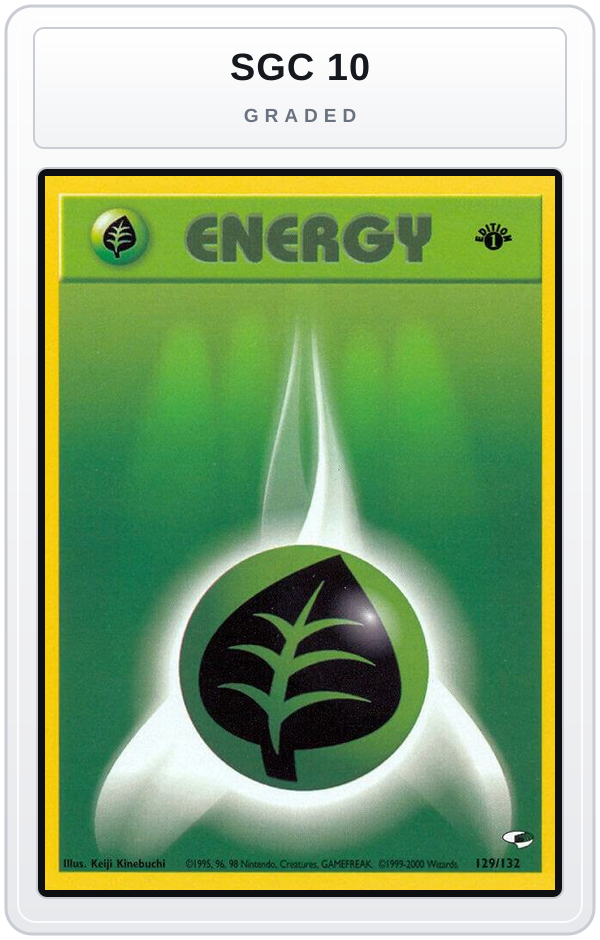 Graded - Grass Energy — SGC 10 graded overlay