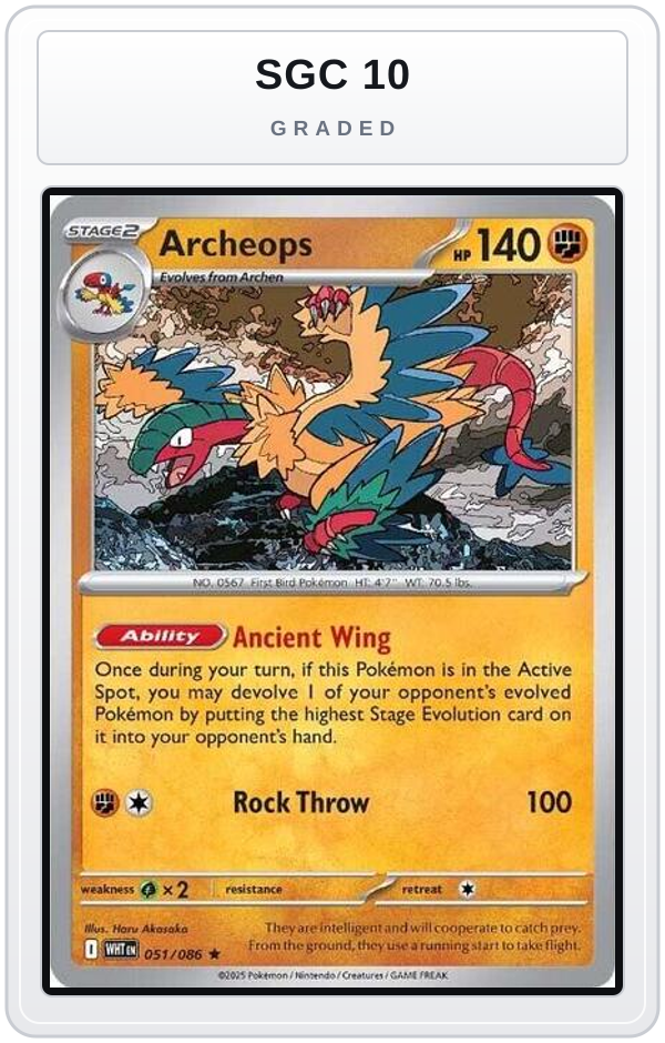 Graded - Archeops — SGC 10 graded overlay