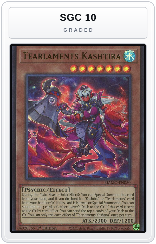 Graded - Tearlaments Kashtira — SGC 10 graded overlay