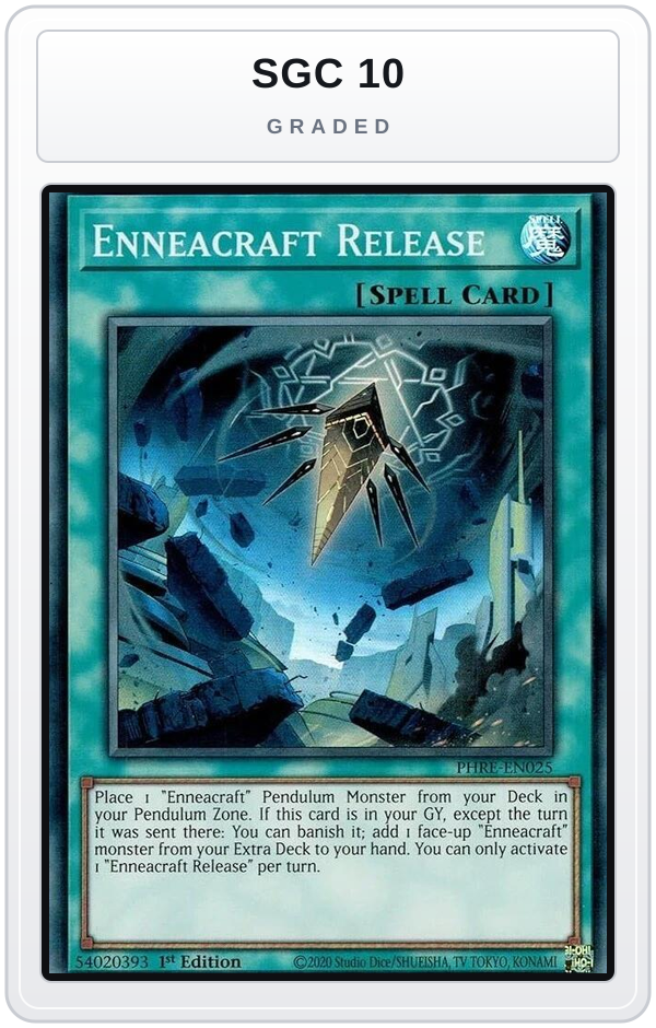 Graded - Enneacraft Release — SGC 10 graded overlay