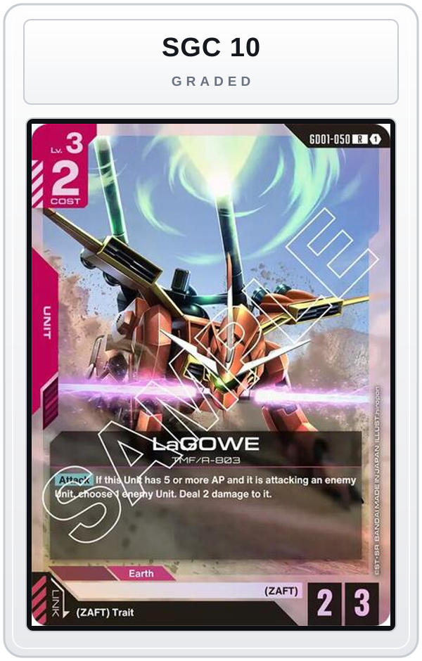 Graded - LaGOWE — SGC 10 graded overlay