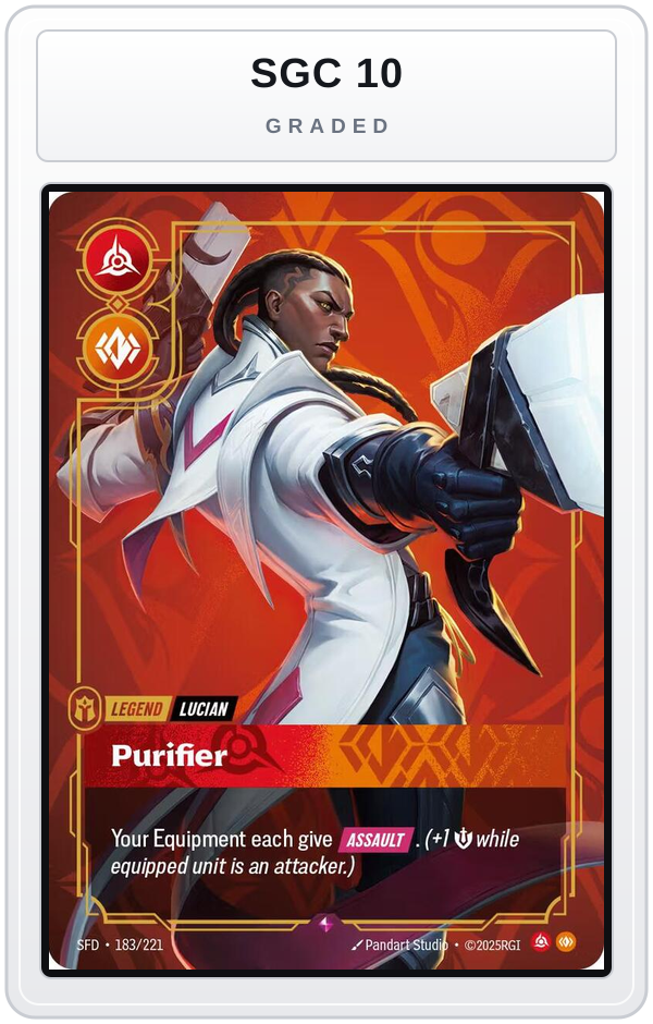 Graded - Lucian - Purifier — SGC 10 graded overlay