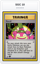 Graded - Recall — SGC 10 graded overlay
