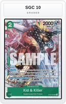 Graded - Kid & Killer — SGC 10 graded overlay