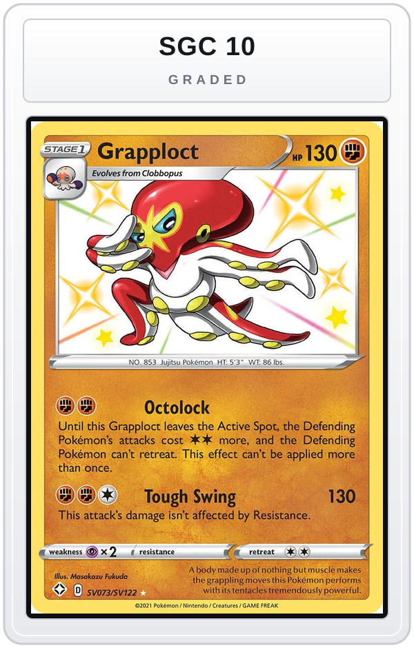 Graded - Grapploct — SGC 10 graded overlay