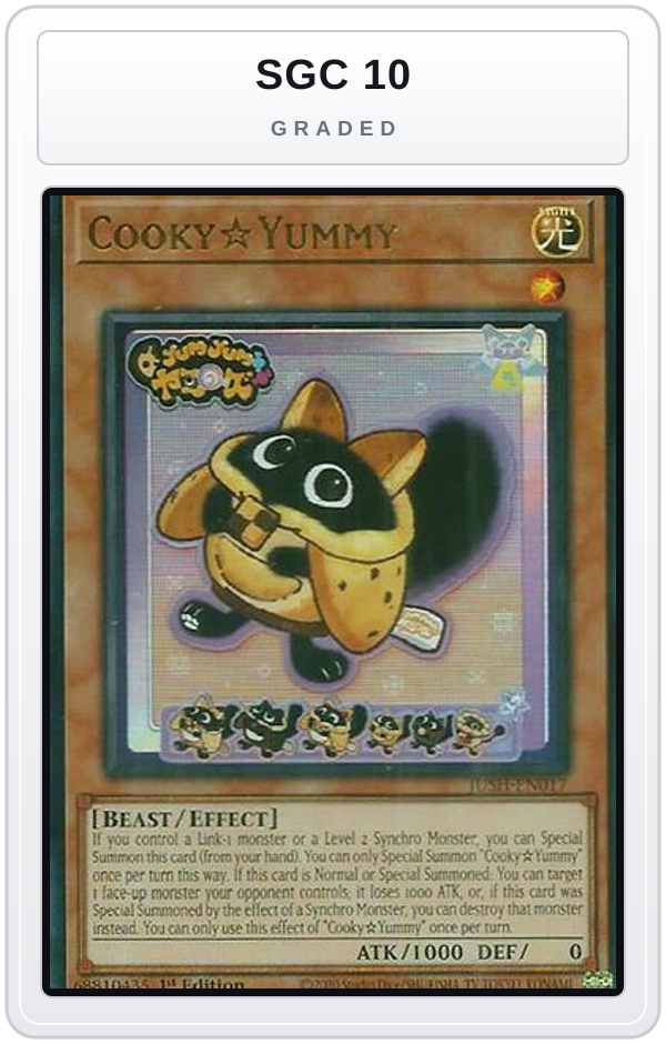 Graded - CookyYummy — SGC 10 graded overlay