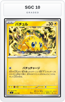Graded - Joltik — SGC 10 graded overlay