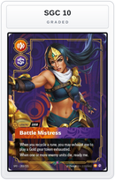 Graded - Sivir - Battle Mistress — SGC 10 graded overlay