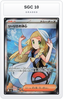 Graded - Lillie's Determination - 086/063 — SGC 10 graded overlay