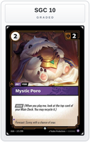 Graded - Mystic Poro — SGC 10 graded overlay