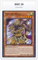 Graded - Yellow Ninja — SGC 10 graded overlay