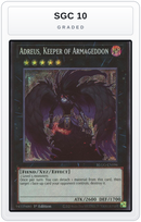 Graded - Adreus, Keeper of Armageddon — SGC 10 graded overlay