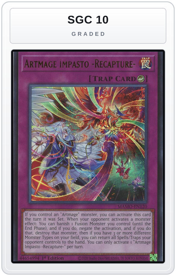 Graded - Artmage Impasto -Recapture- — SGC 10 graded overlay