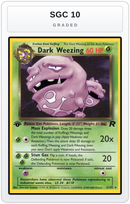 Graded - Dark Weezing (31) — SGC 10 graded overlay