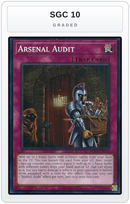 Graded - Arsenal Audit — SGC 10 graded overlay
