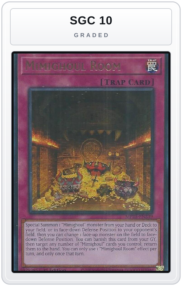 Graded - Mimighoul Room — SGC 10 graded overlay