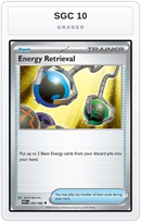 Graded - Energy Retrieval — SGC 10 graded overlay