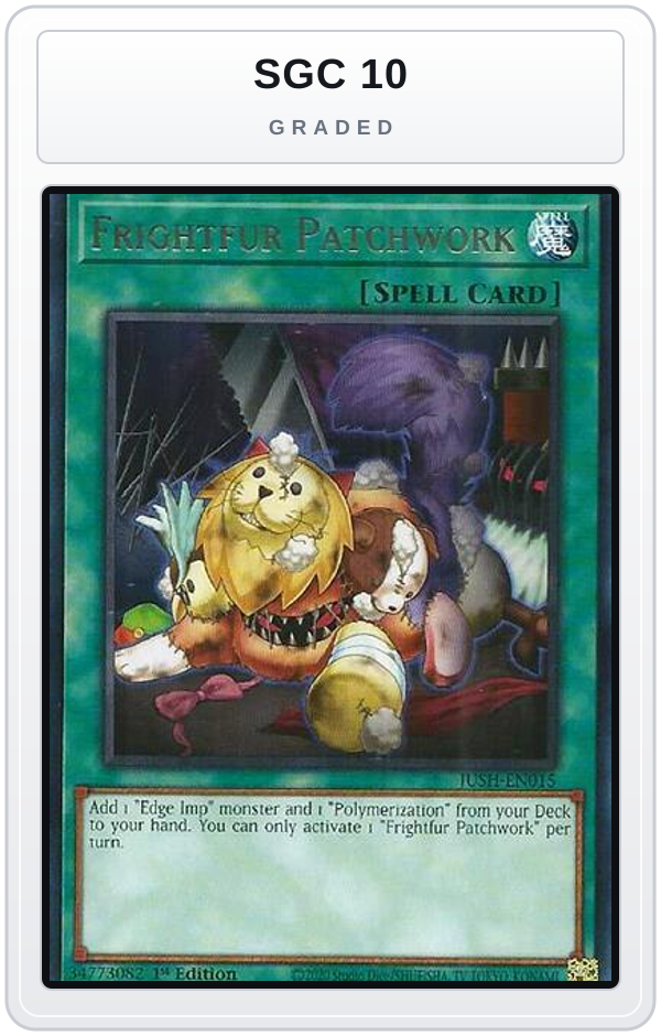 Graded - Frightfur Patchwork — SGC 10 graded overlay