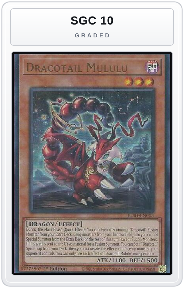 Graded - Dracotail Mululu — SGC 10 graded overlay