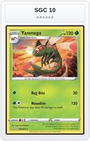 Graded - Yanmega — SGC 10 graded overlay