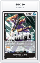 Graded - Roronoa Zoro (OP15-094) — SGC 10 graded overlay