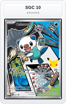Graded - Oshawott - 051 — SGC 10 graded overlay