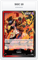 Graded - Sabo (004) — SGC 10 graded overlay