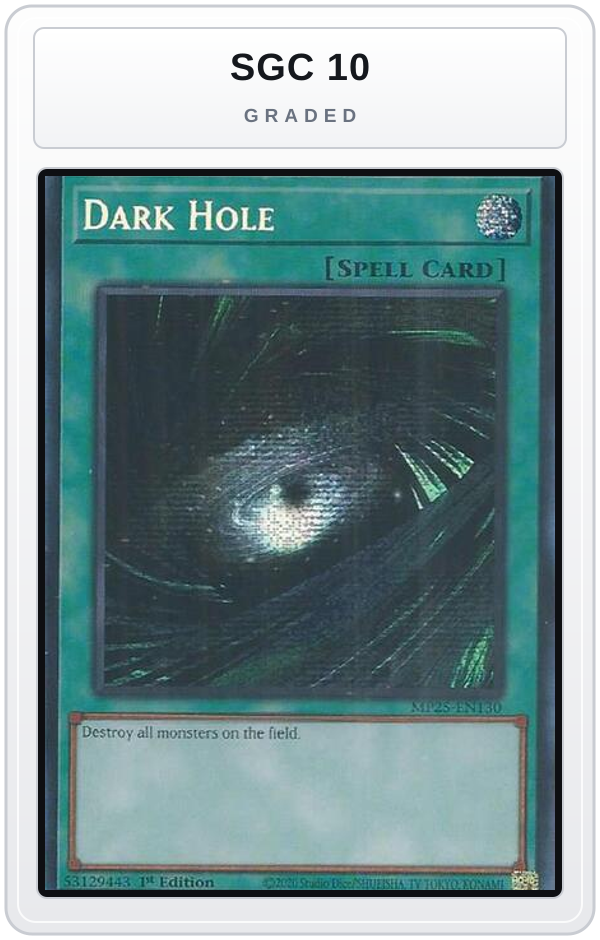 Graded - Dark Hole — SGC 10 graded overlay